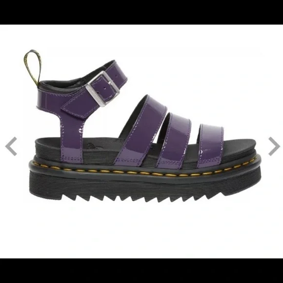 DR.MARTEN PATENT SANDAL - Picture 3 of 3